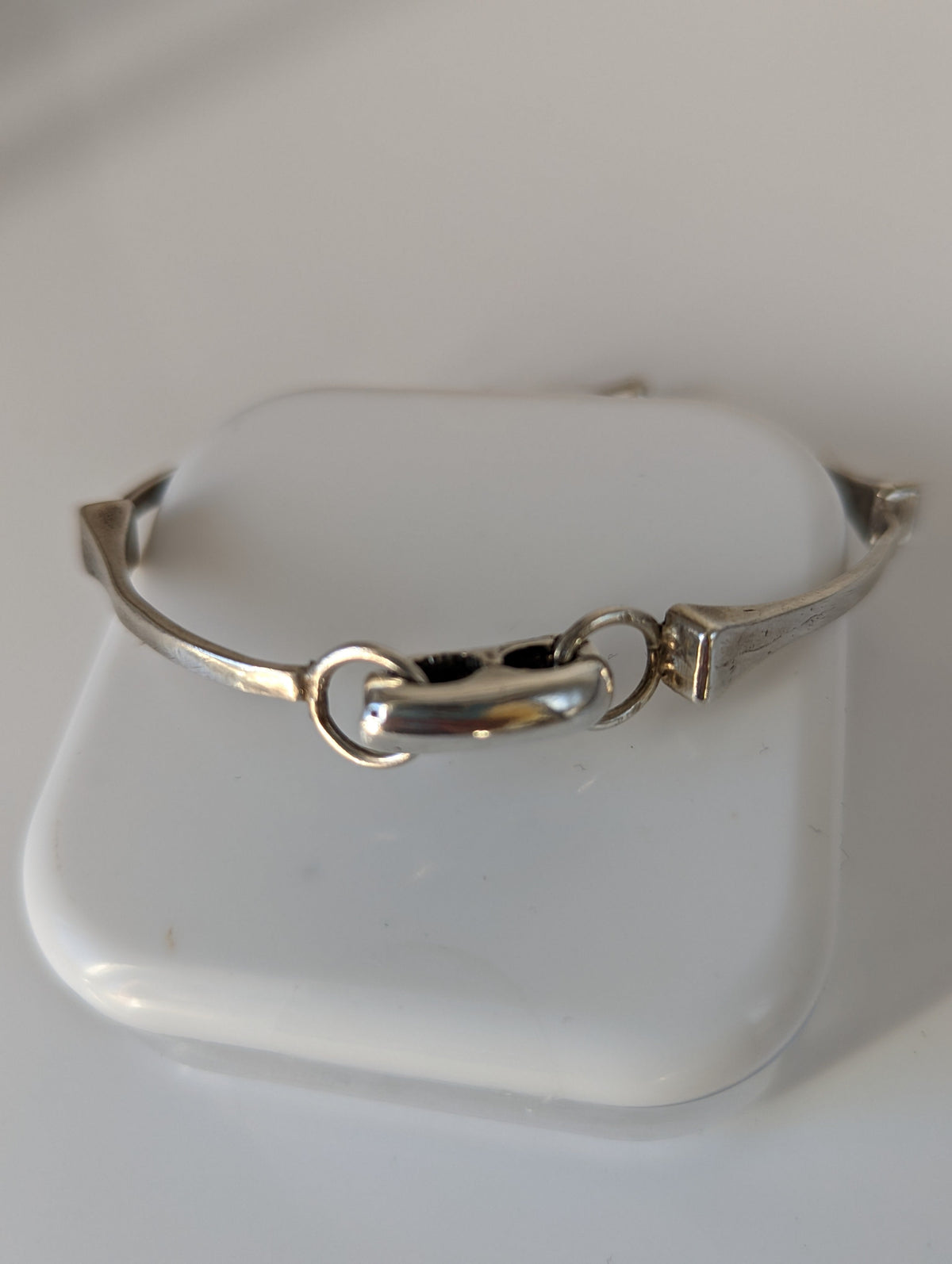 Silver Steed All about hoofnails bangle