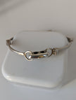 Silver Steed All about hoofnails bangle
