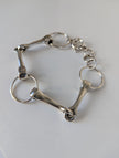 Silver Steed Large All About Snaffle Bracelet 3