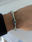 Silver Steed Large All About Snaffle Bracelet 3