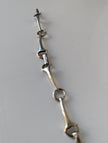 925 Sterling Silver Snaffle Bit Bracelet – Handmade Equestrian Jewellery