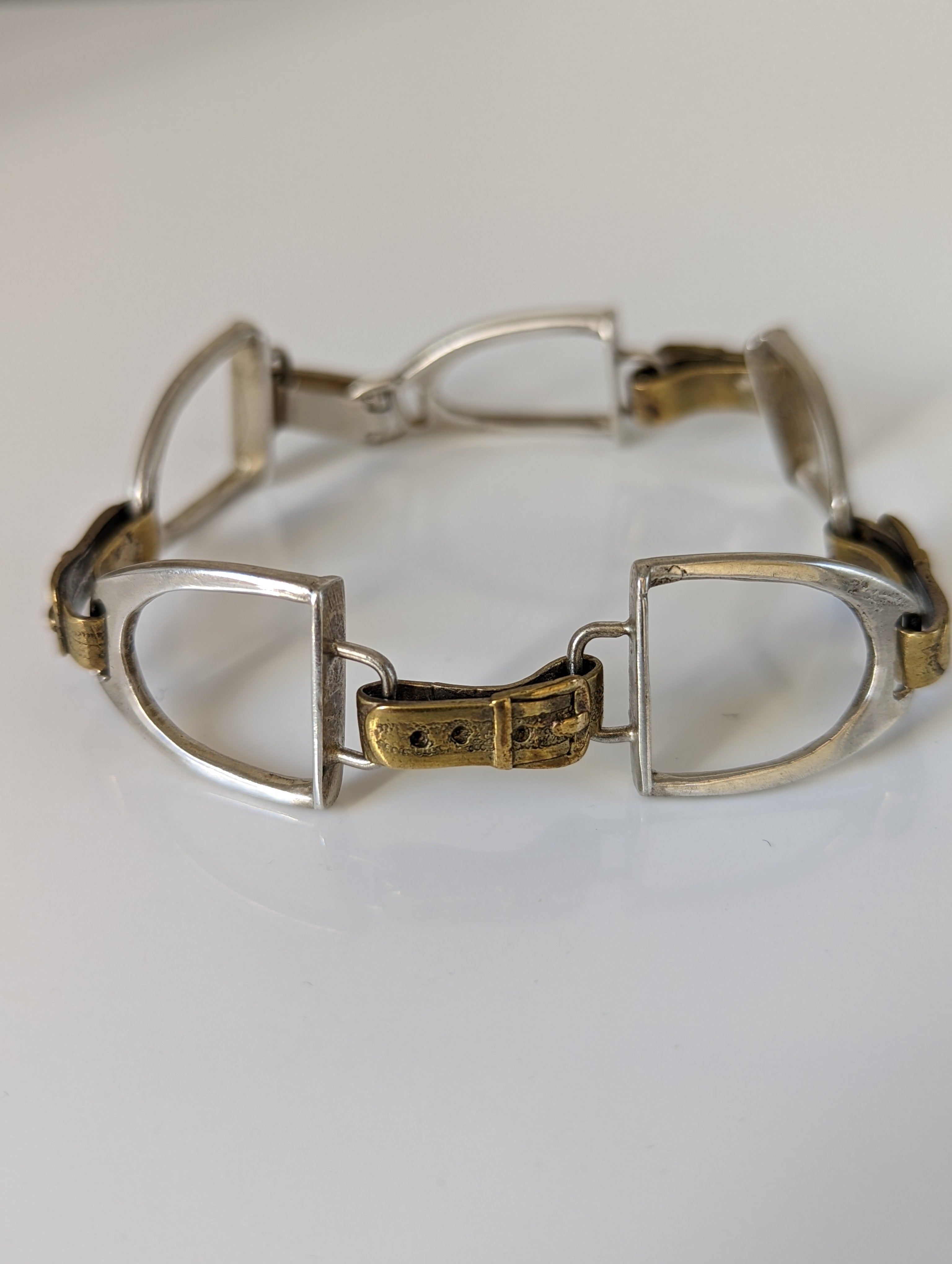 Silver Steed All About Stirrups Bracelet