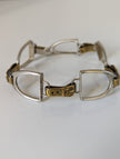 Silver Steed All About Stirrups Bracelet