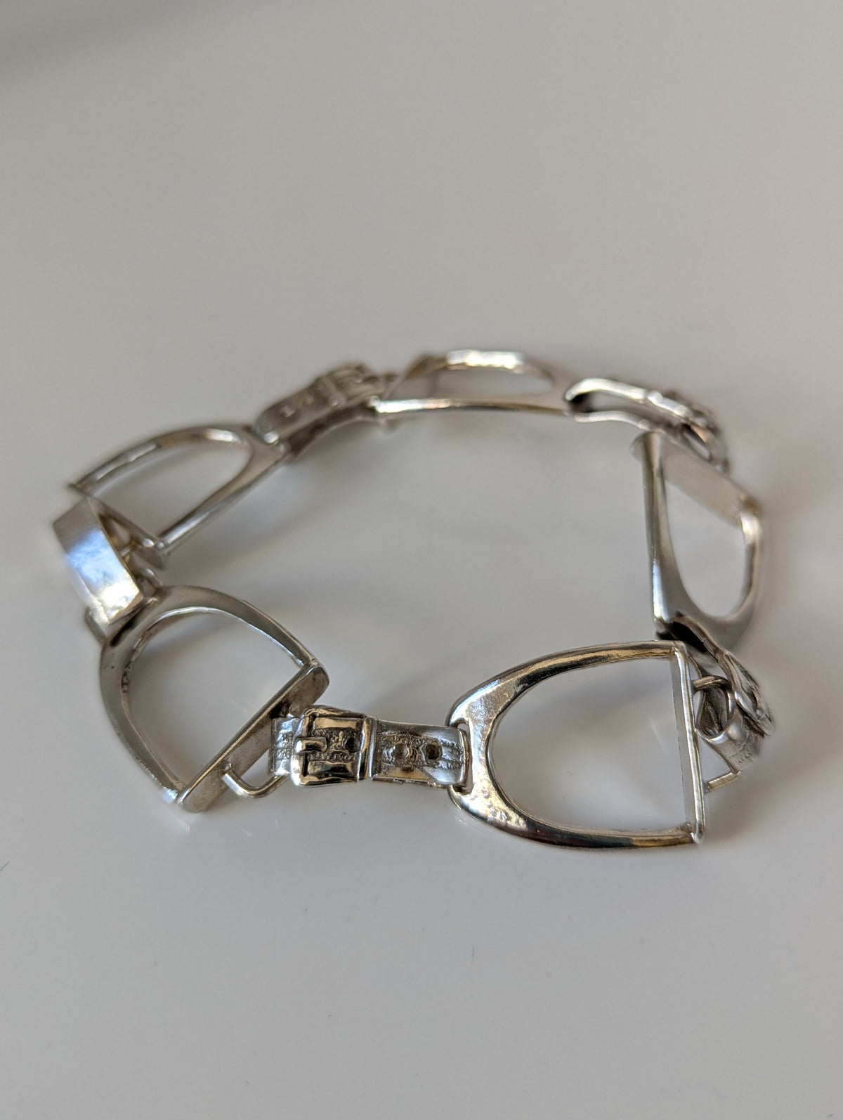 Silver Steed All About Stirrups Bracelet