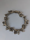 Silbernes Pferd Galoppierende Pferde Armband