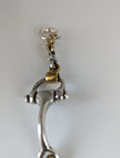 Silver Steed Large Two Tone Silver French Link Snaffle Bracelet