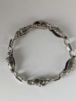 Silver Steed 3D Horse Head Bracelet