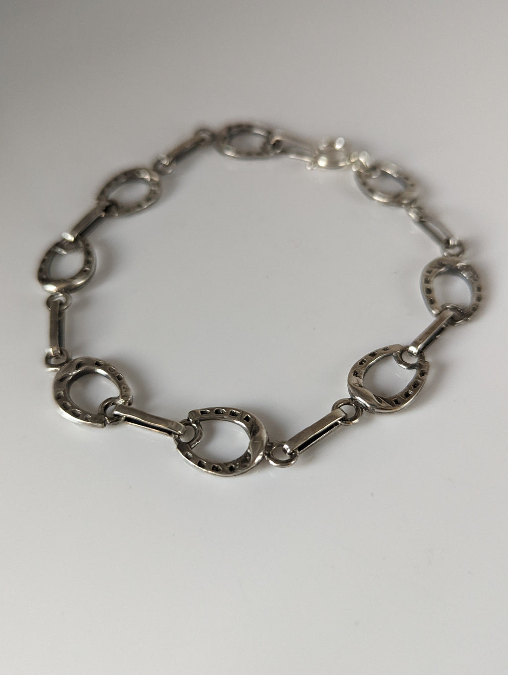 Silver Steed All About Horseshoe Silver Bracelet