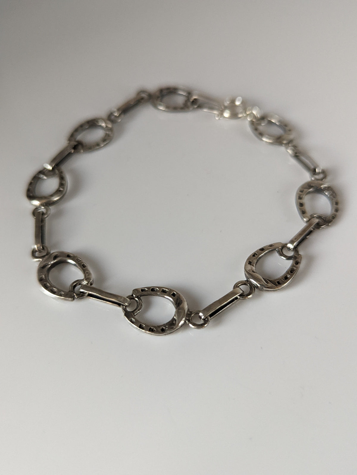 Silver Steed All About Horseshoe Silver Bracelet
