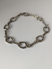 Silver Steed All About Horseshoe Silver Bracelet