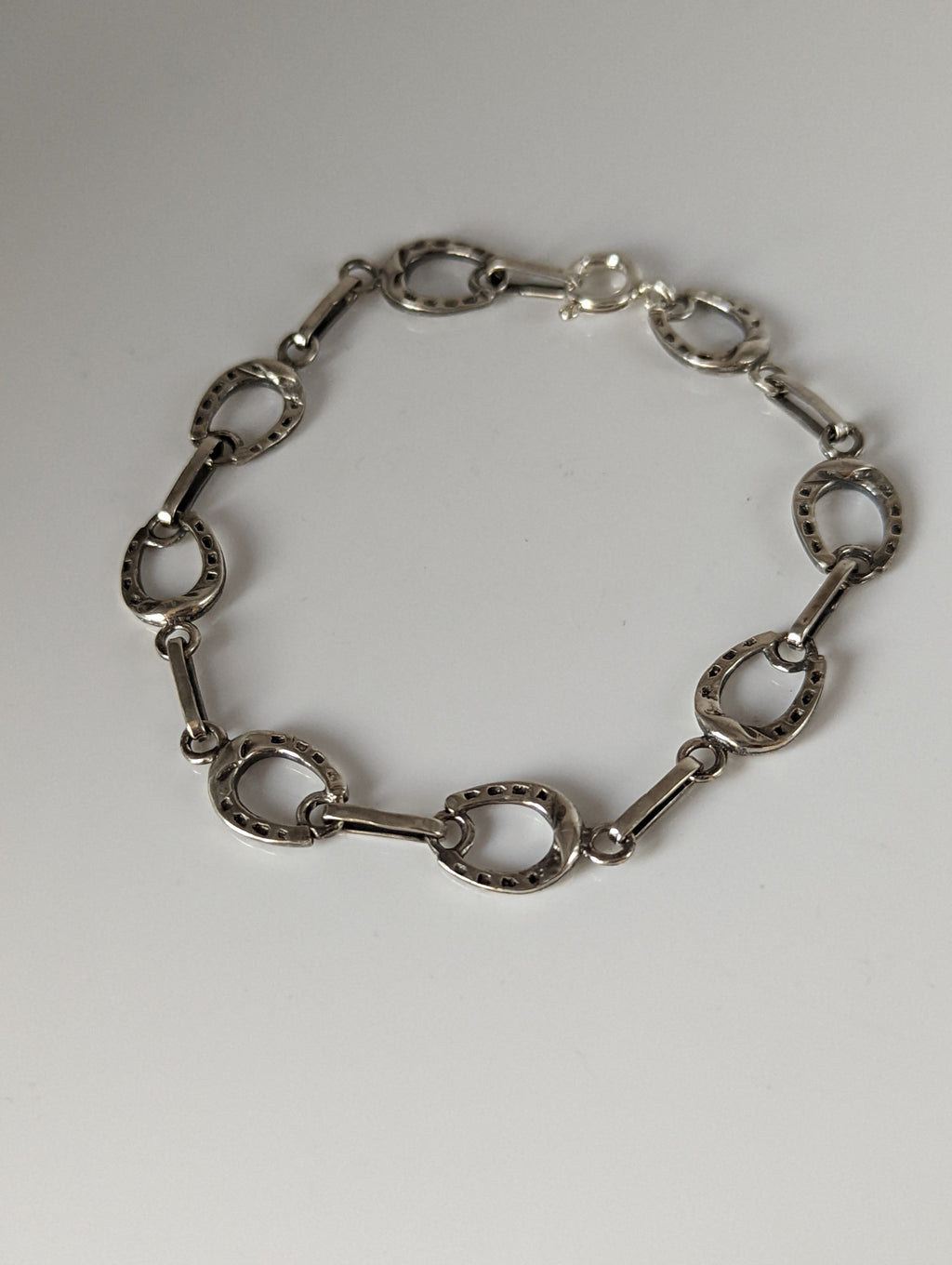 Silver Steed All About Horseshoe Silver Bracelet