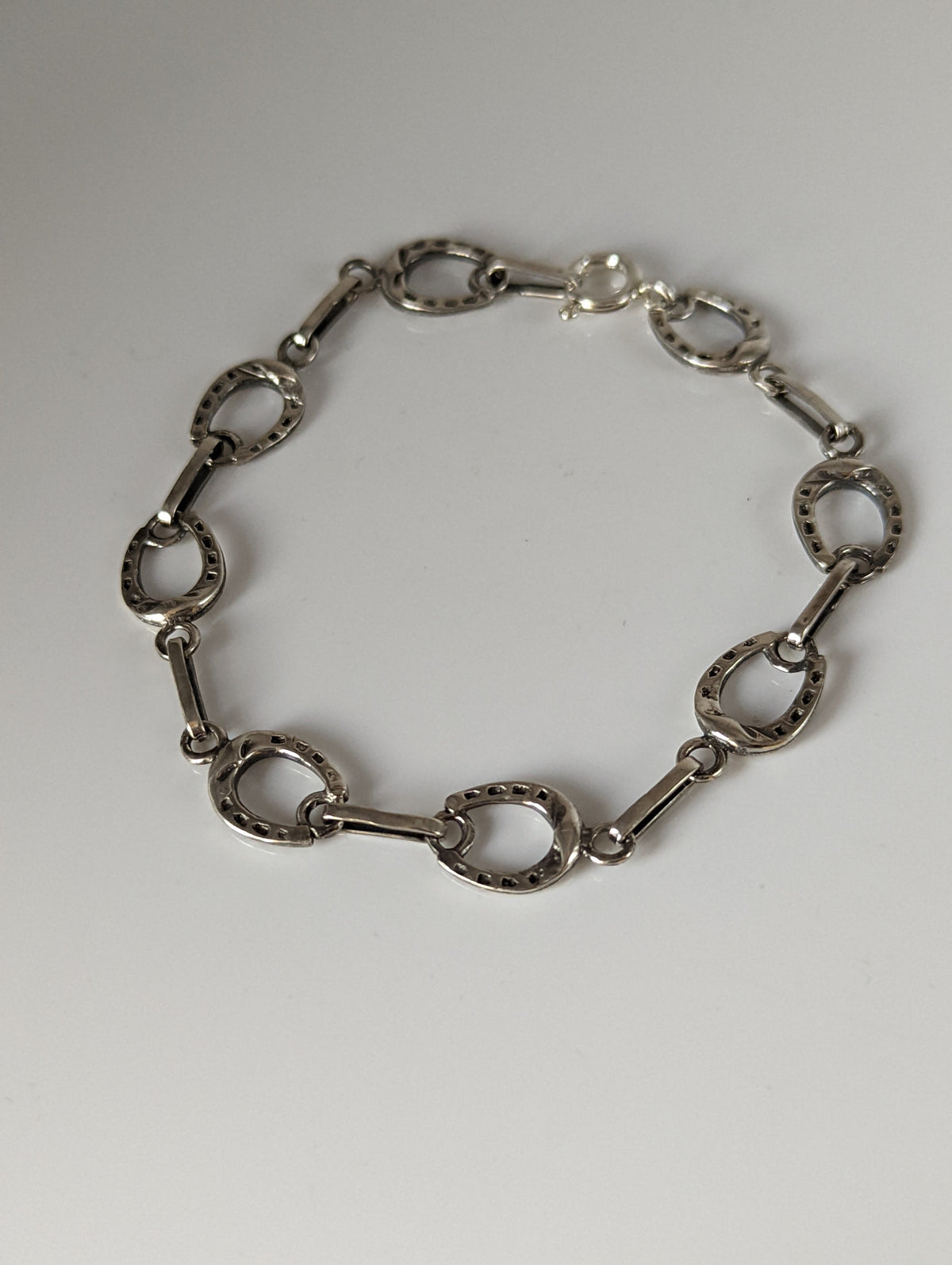 Silver Steed All About Horseshoe Silver Bracelet