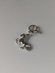 Silver Steed Galloping Horse 2 Silver Charm