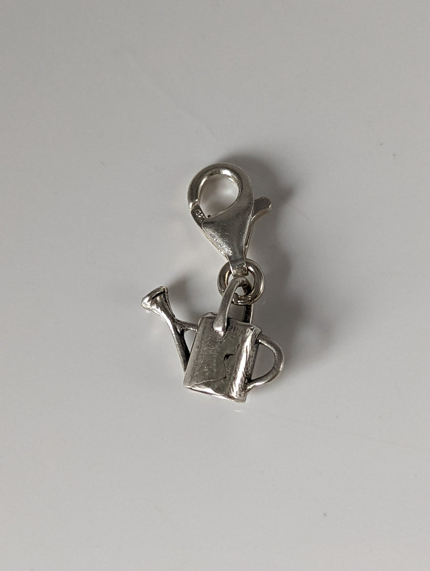 Gießkanne Silbernes Pferd Silberner Charm
