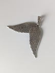 Silver Steed Angel Wings Silver Pendant