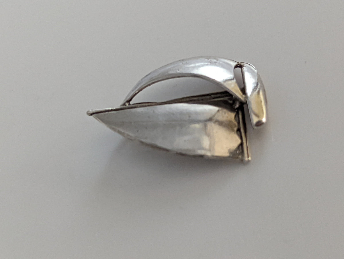 Silver Steed Sailing Boat Silver Pendant