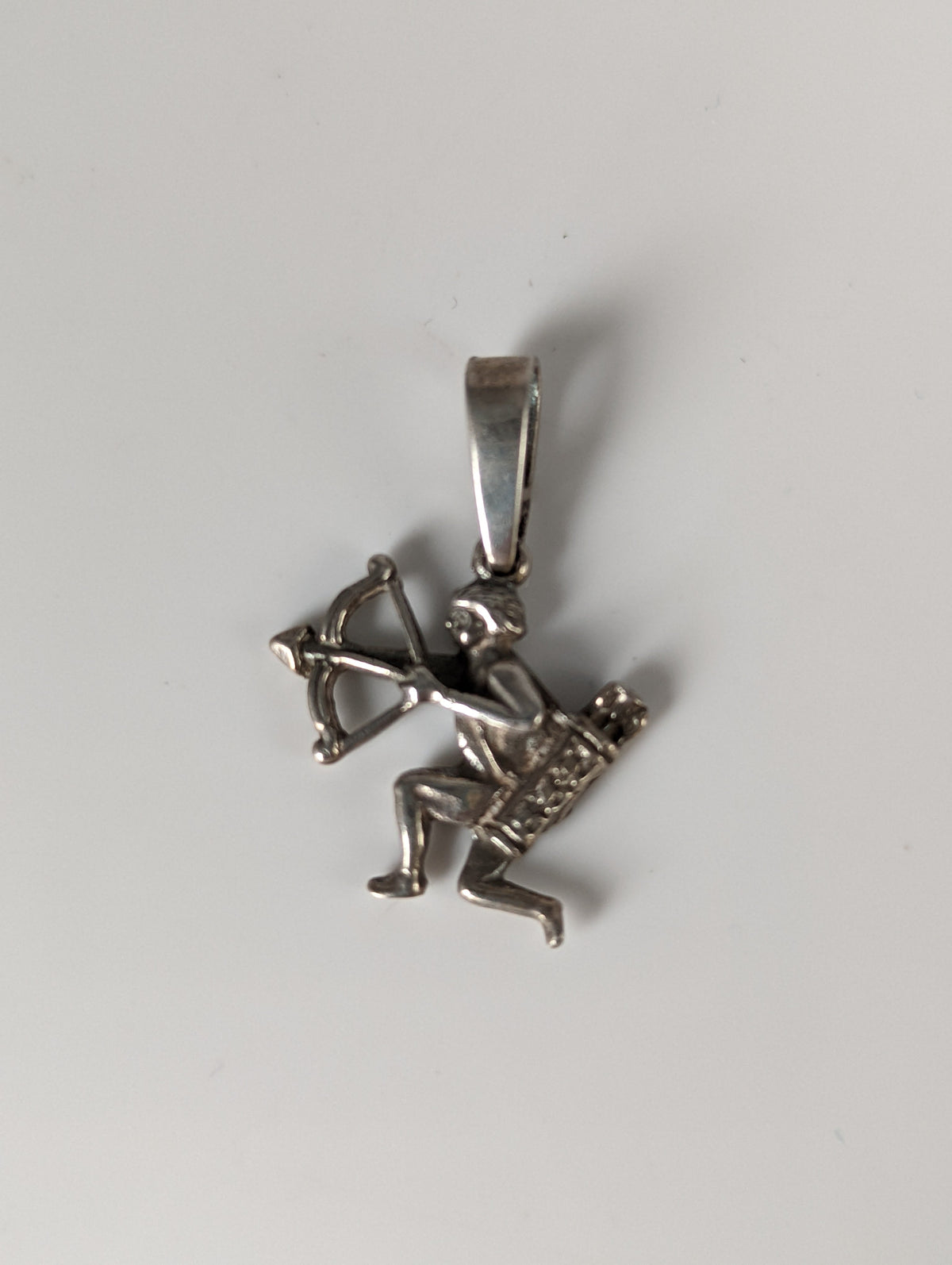 Silver Steed Archer Silver Pendant