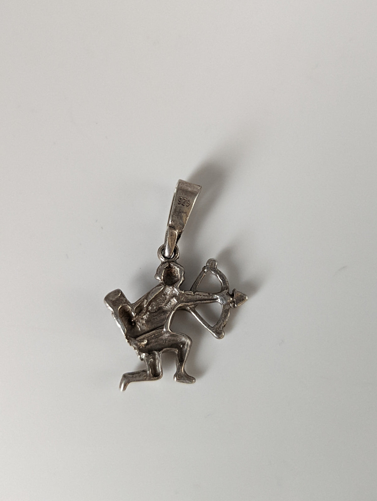 Silver Steed Archer Silver Pendant
