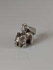 Silver Steed Elephant Silver Pendant