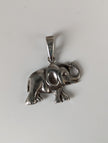 Silver Steed Elephant Silver Pendant