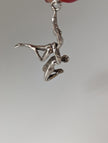 Silver Steed Acrobats Silver Pendant
