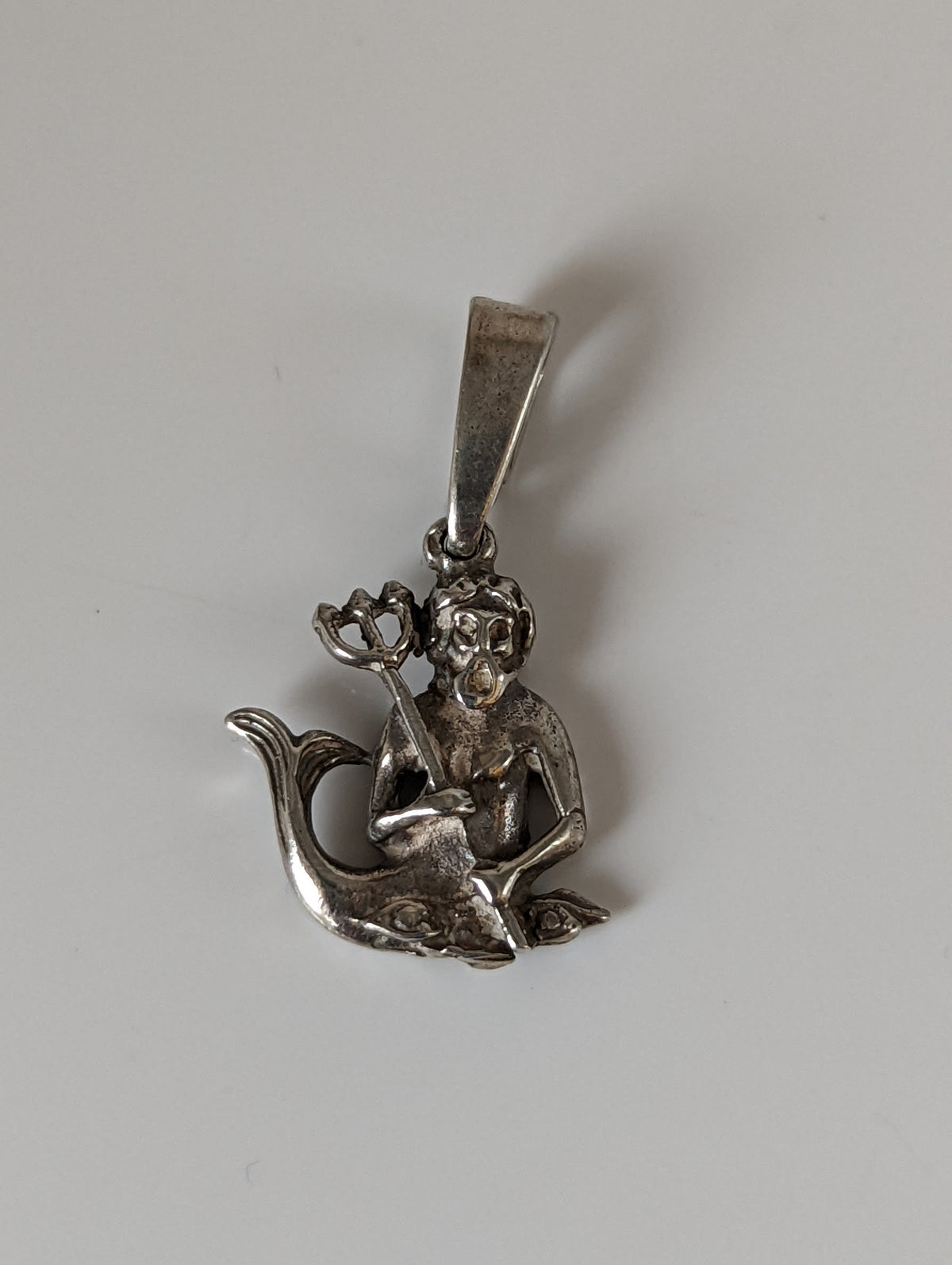 Silver Steed Poseidon Silver Pendant