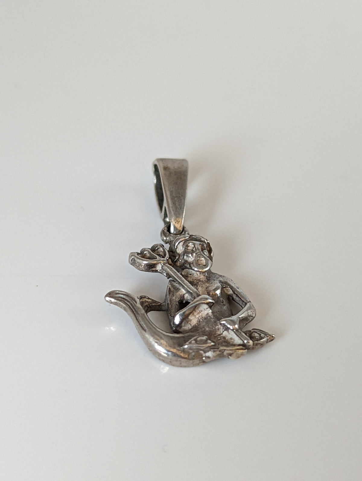 Silver Steed Poseidon Silver Pendant