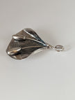 Silver Steed Extravagant Leaf & Stems Silver Pendant