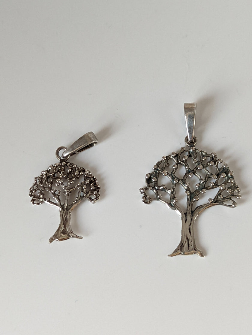 Silver Steed Fruit Tree Silver Pendant