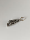 Silver Steed Filigree Cone Silver Pendant
