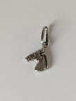 Silver Steed Horse Head Silver Pendant