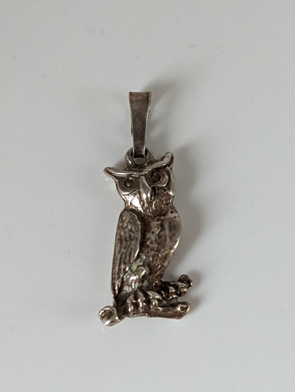 Silver Steed Wise Owl Silver Pendant