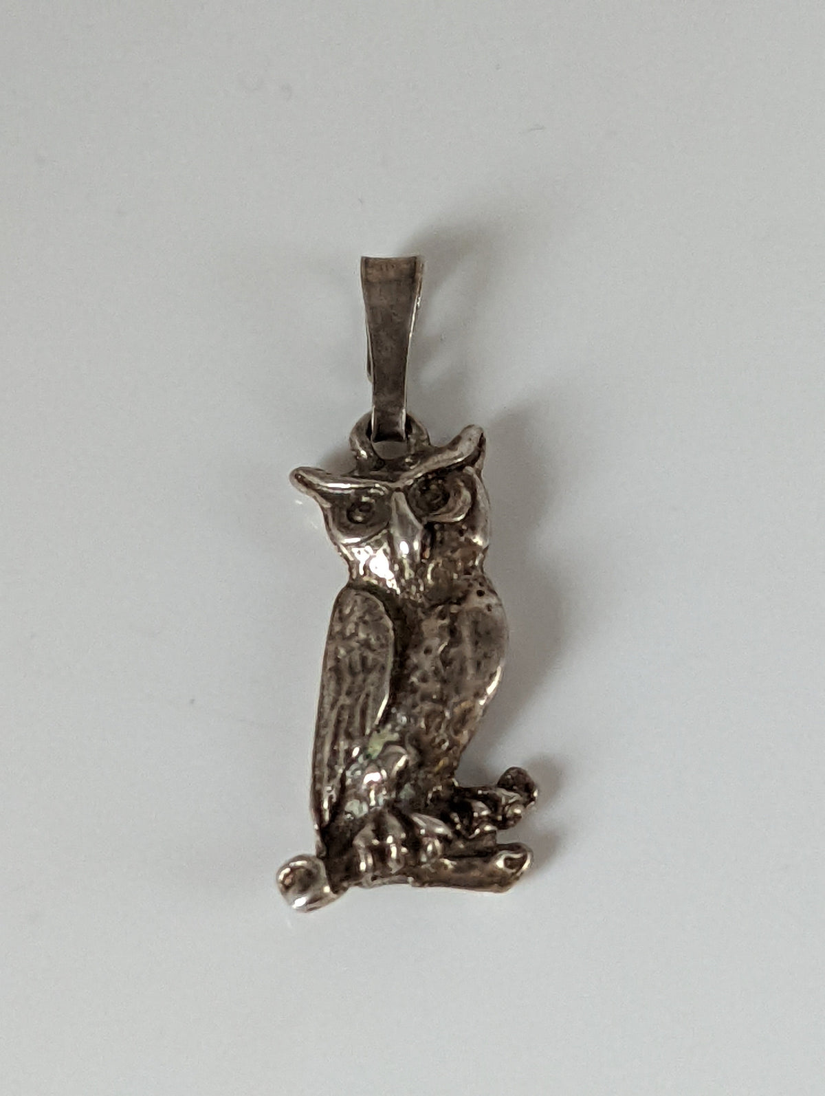 Silver Steed Wise Owl Silver Pendant