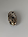 Silver Steed Coral Silver Brooch