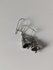 Silver Steed Bells Dropped Earrings