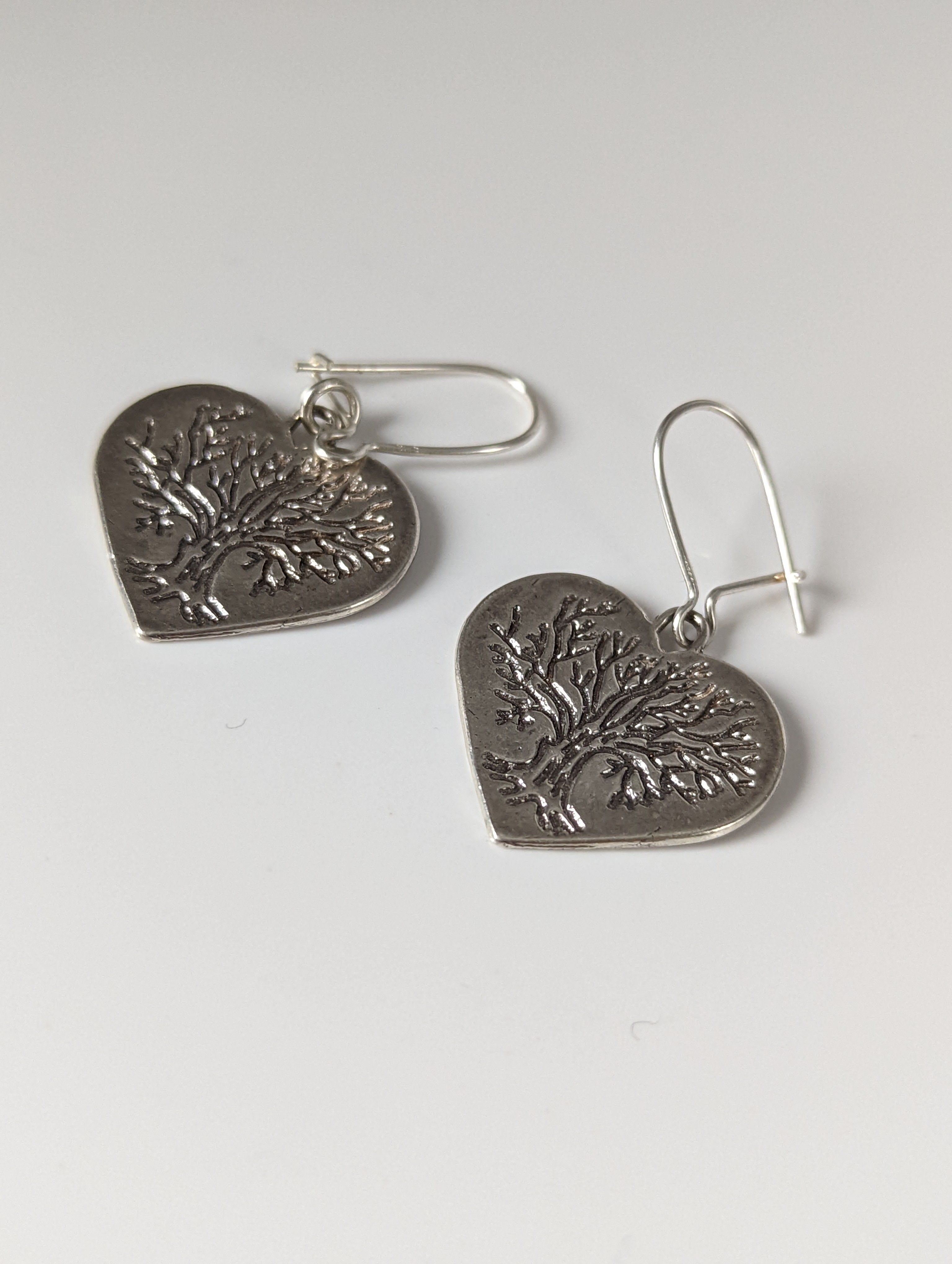 Silver Steed Love for Trees Dropped Earrings