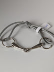 Silver Steed Leather Silver Snaffle Cord Bracelet