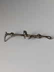 Silver Steed Running Horse Brooch / Stock Tie Pin