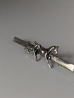 Silver Steed Mare & Foal Brooch / Stock Tie Pin