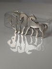 Silver Steed Signature Silver Herd Silver Brooch / Stock Tie Pin