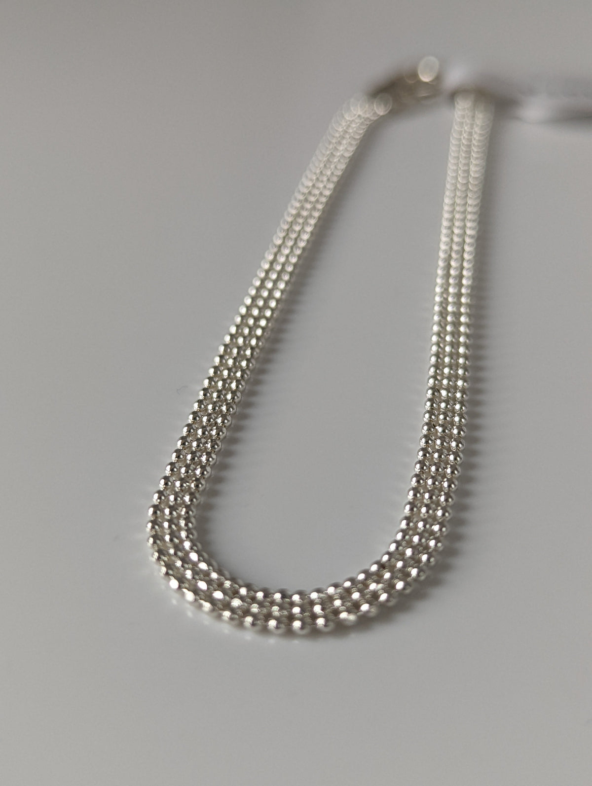 Silver Steed Curtain Silver Bracelet
