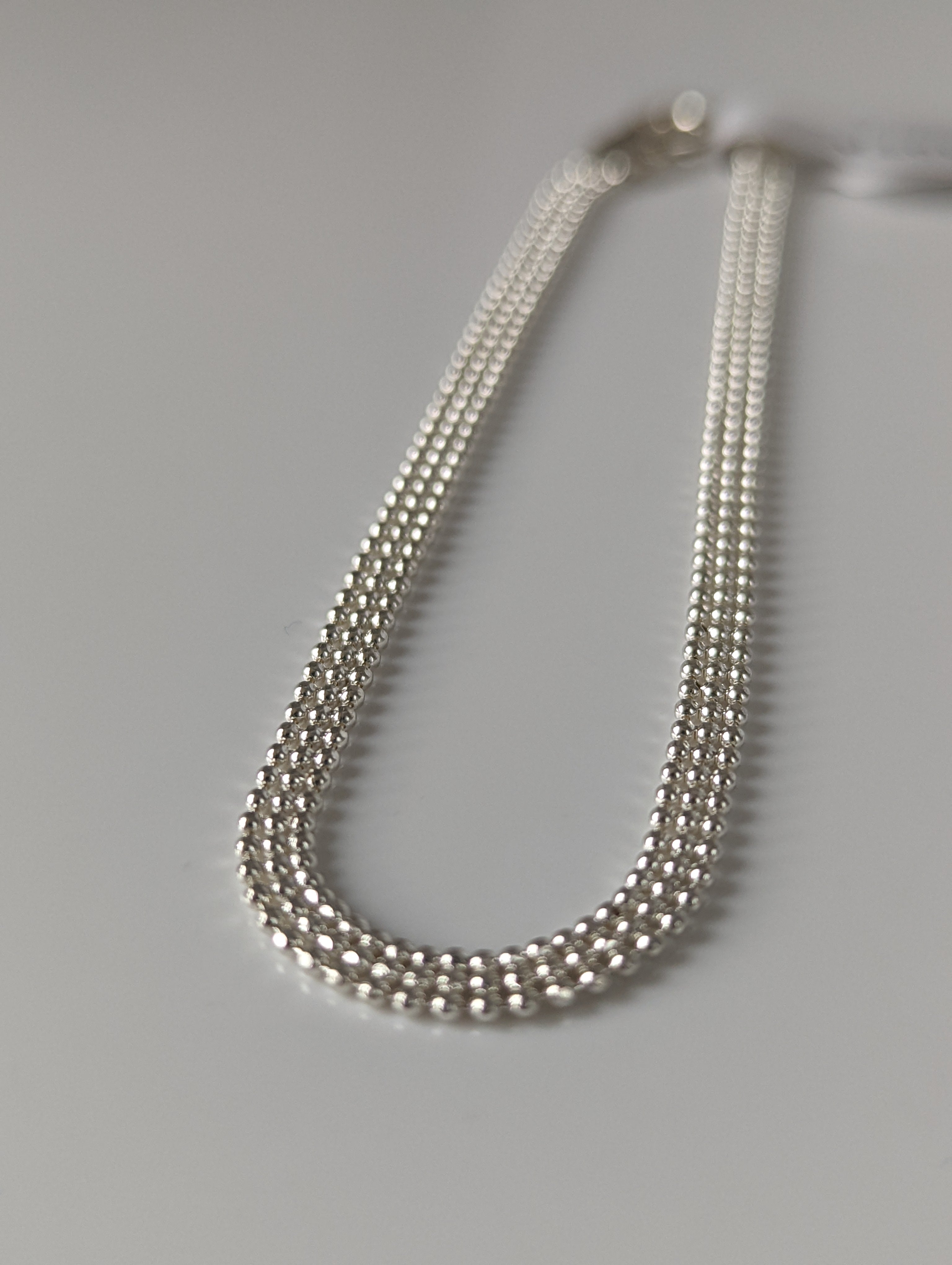 Silver Steed Curtain Silver Bracelet