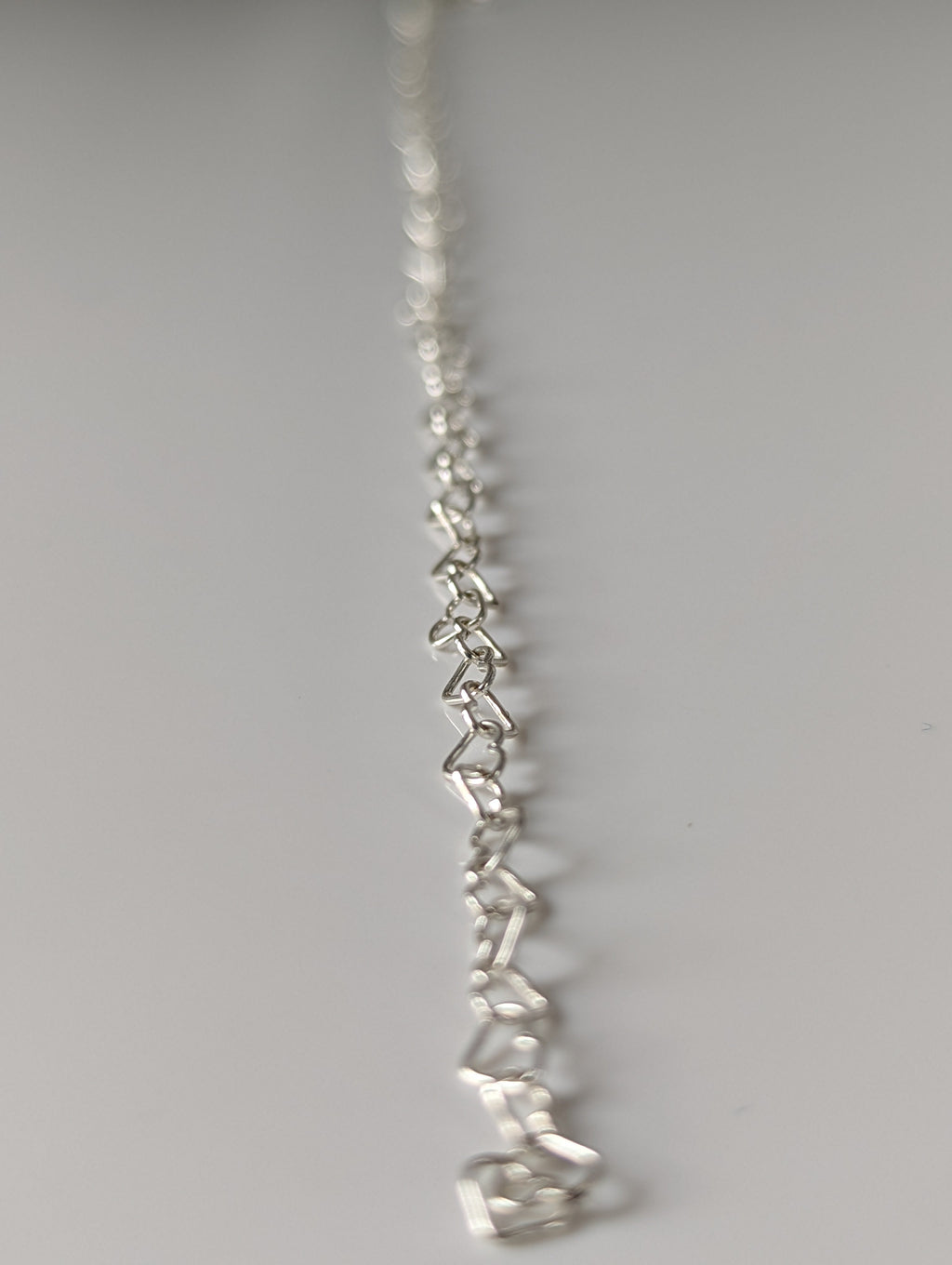 Silver Steed Heart Link Silver Bracelet