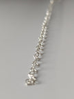 Silver Steed Heart Link Silver Bracelet