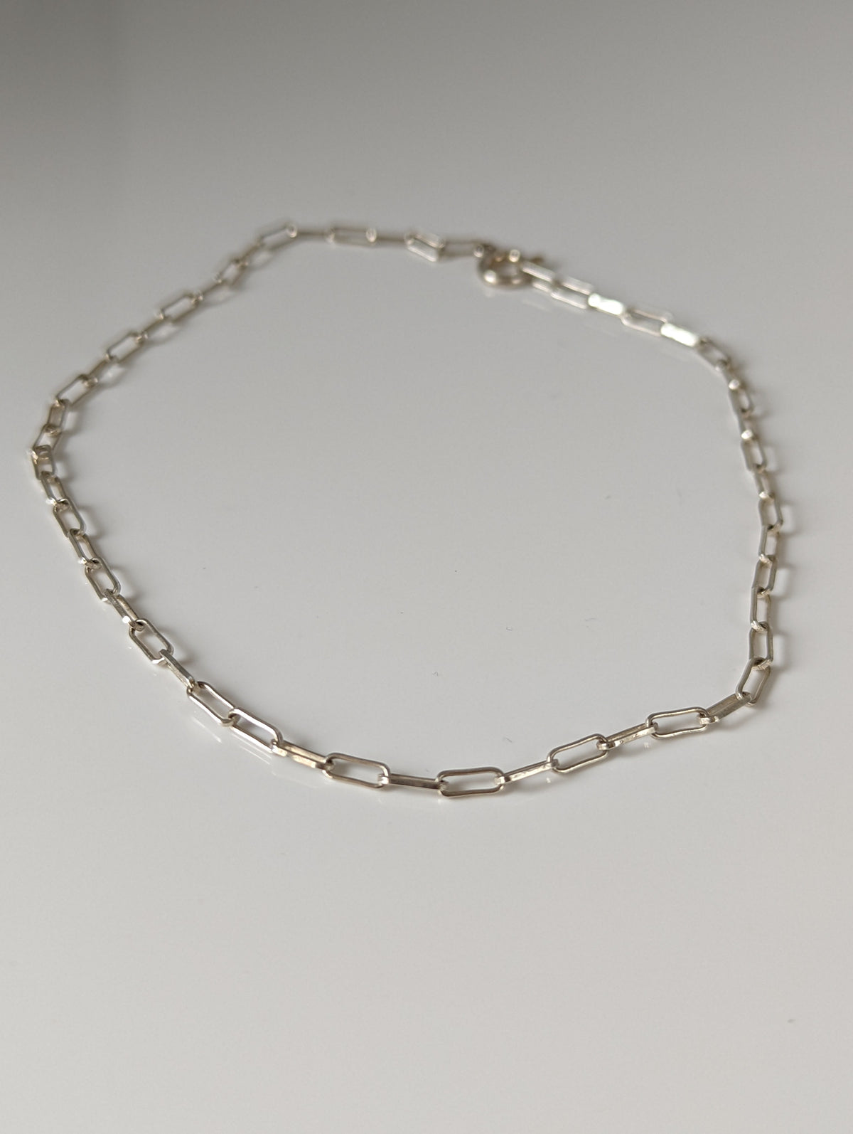 Silver Steed Slim Link Silver Bracelet