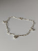 Silver Steed Chain with Ball Charms Silver Bracelet