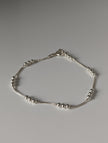Silver Steed Delicate Ball Silver Bracelet