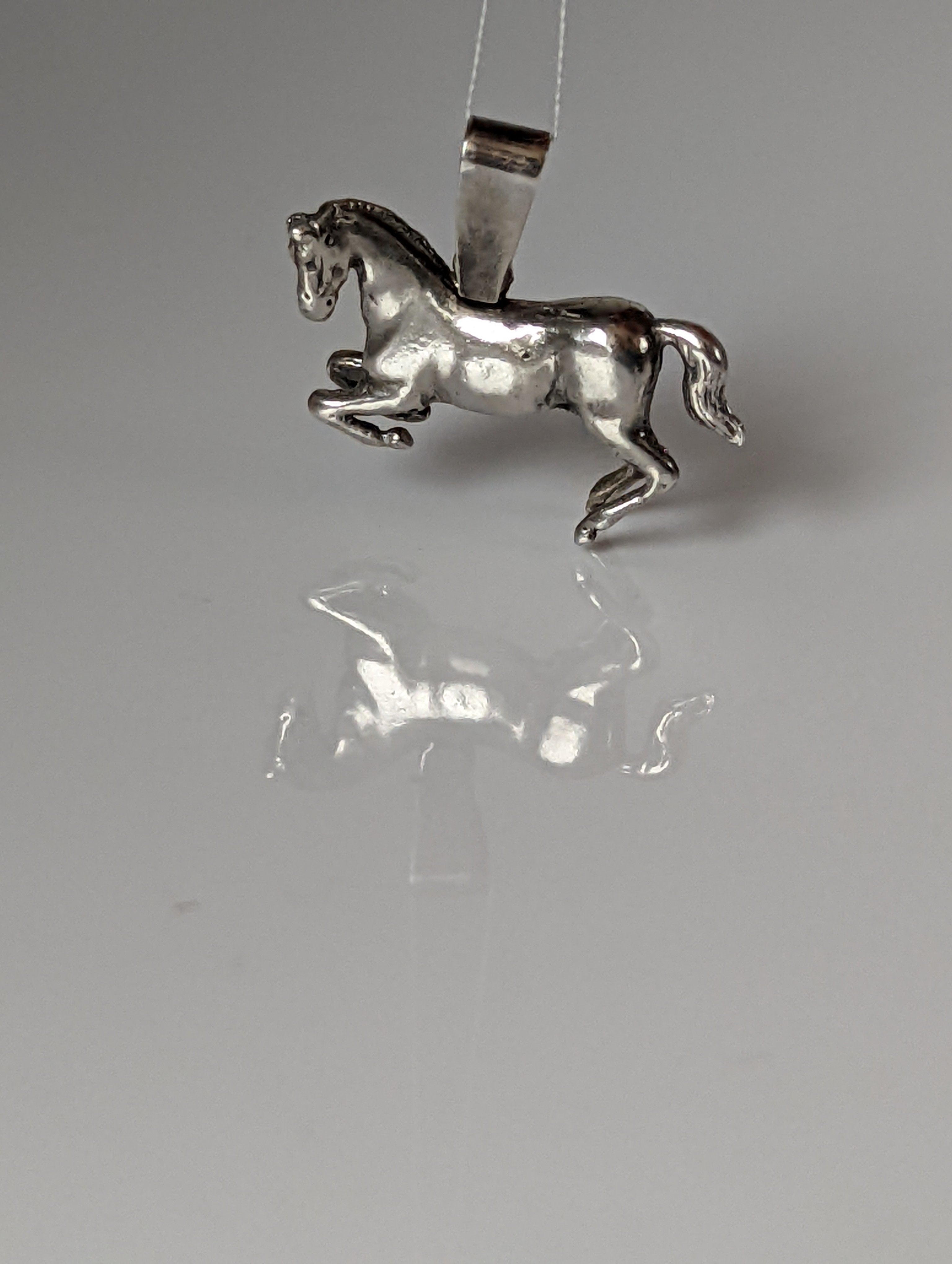 Silver Steed Haute Ecole Pendant