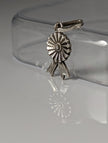 Silver Steed Rosette Silver Pendant