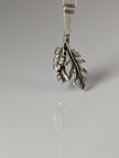 Silver Steed Oak Leaf Silver Pendant